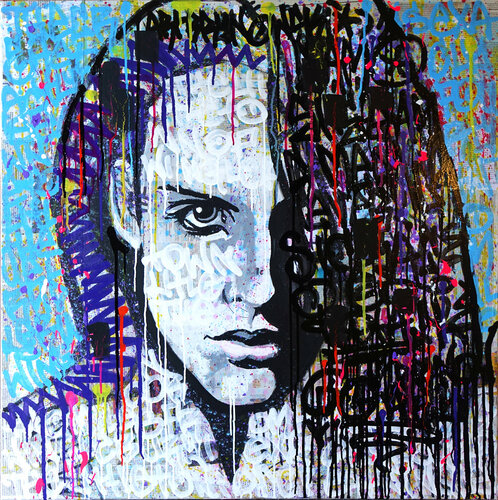 Brick Lane Girl by Tomasz Brynowski, Painting for Sale on Select