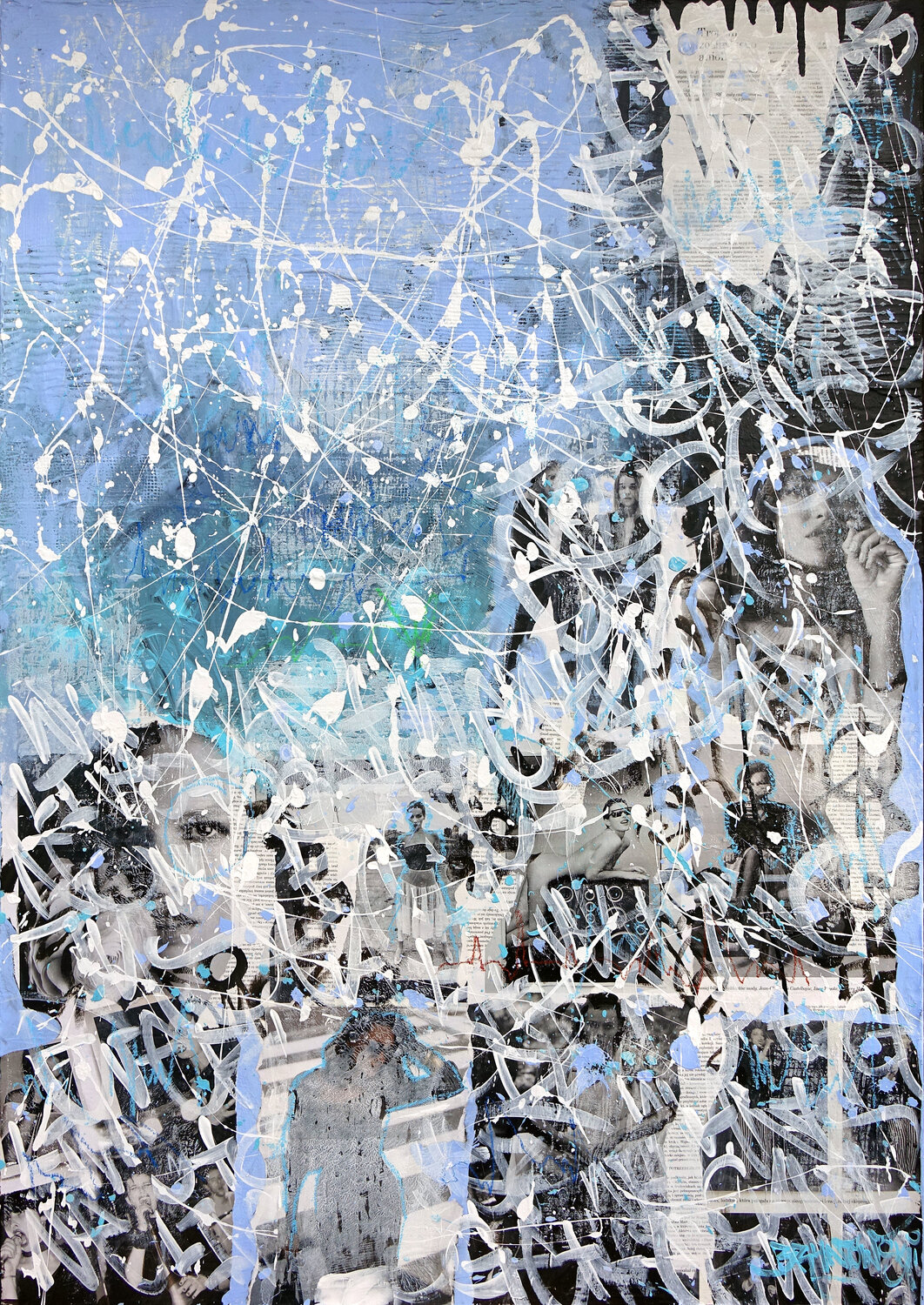 Number 15 Tomasz Brynowski Original painting for sale