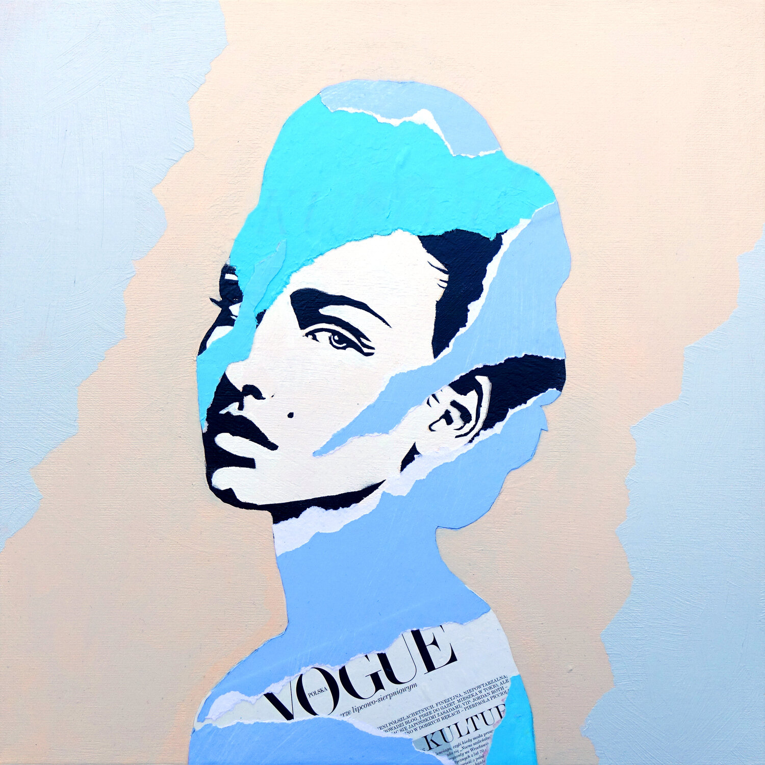 The Birth of Self-Confidence #01 Tomasz Brynowski Original painting for sale