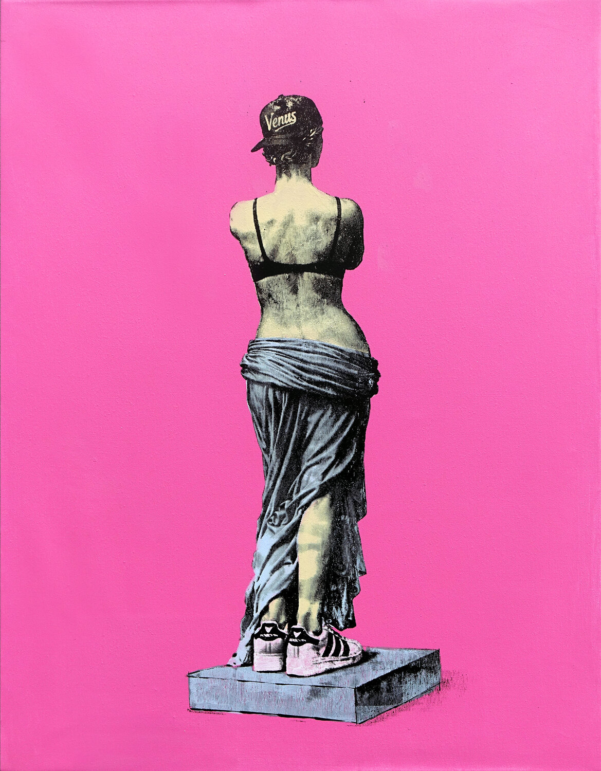 Urban Aphrodite 02 Tomasz Brynowski Original painting for sale