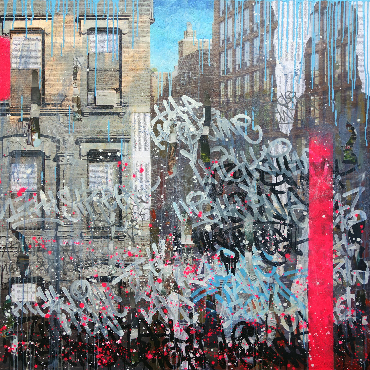 High Line View #2 Tomasz Brynowski Original painting for sale
