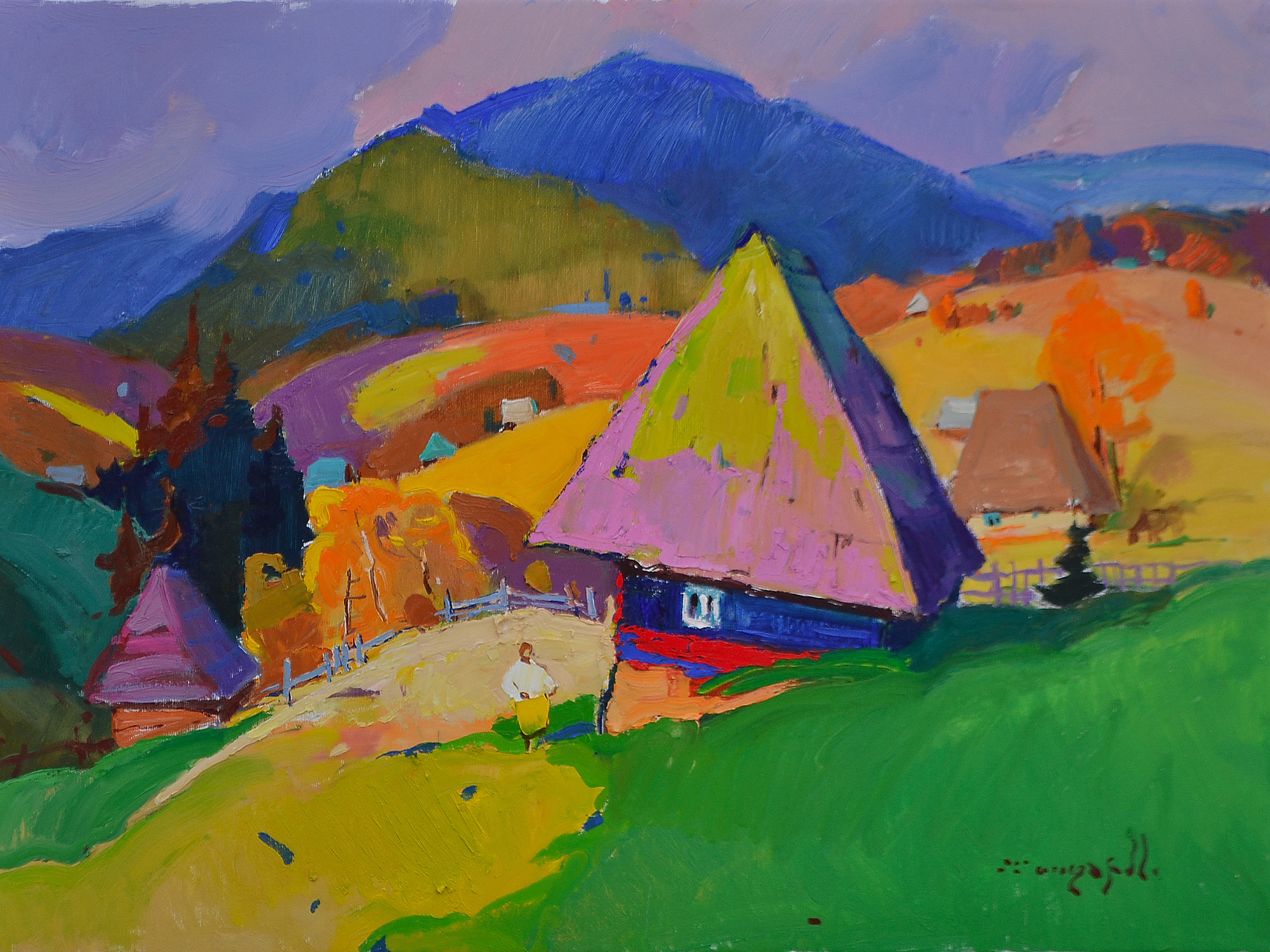Topic Hut paintings