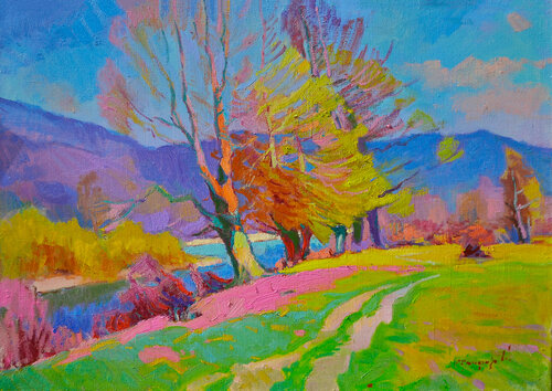 Breath of Spring by Alexander Shandor, Painting for Sale on Select