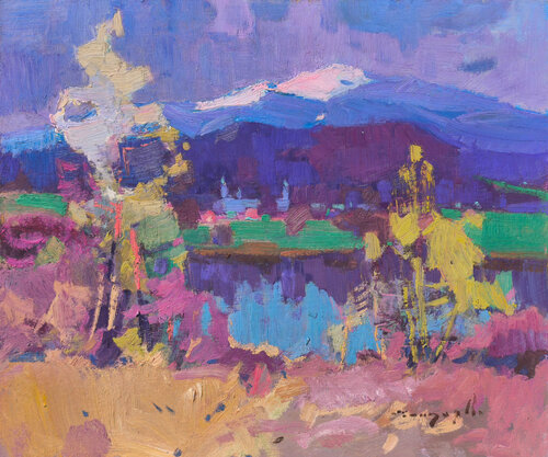 Spring Day by Alexander Shandor, Painting for Sale on Select