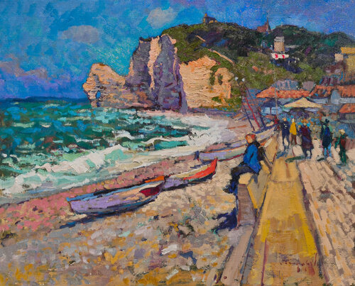 Blustery by Alexander Shandor, Painting for Sale on Select