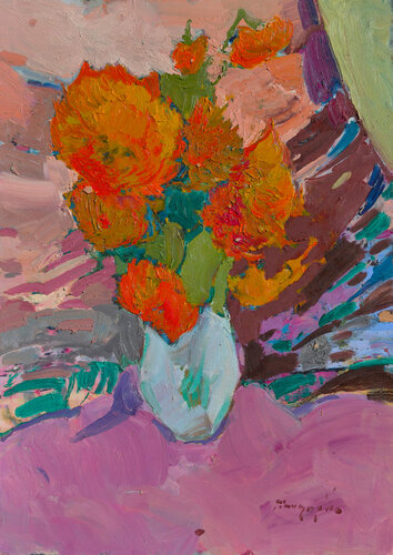Sunflowers by Alexander Shandor, Painting for Sale on Select