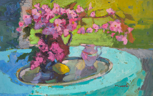 Spring Rhapsody by Alexander Shandor, Painting for Sale on Select