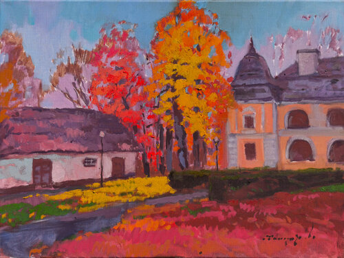Park by Alexander Shandor, Painting for Sale on Select