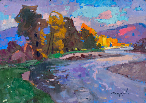 Warm Summer by Alexander Shandor, Painting for Sale on Select