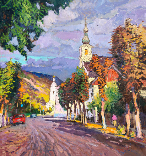 City von Alexander Shandor, Malerei kaufen auf Select