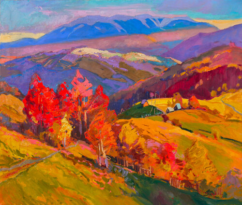 Fall Colors von Alexander Shandor, Malerei kaufen auf Select