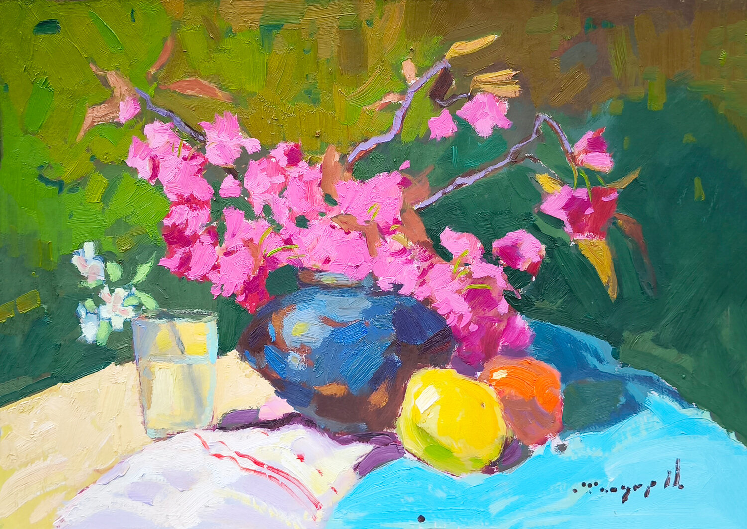 Colors of April Alexander Shandor Original painting for sale