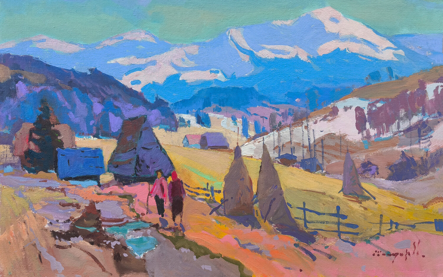 Spring Alexander Shandor Original painting for sale