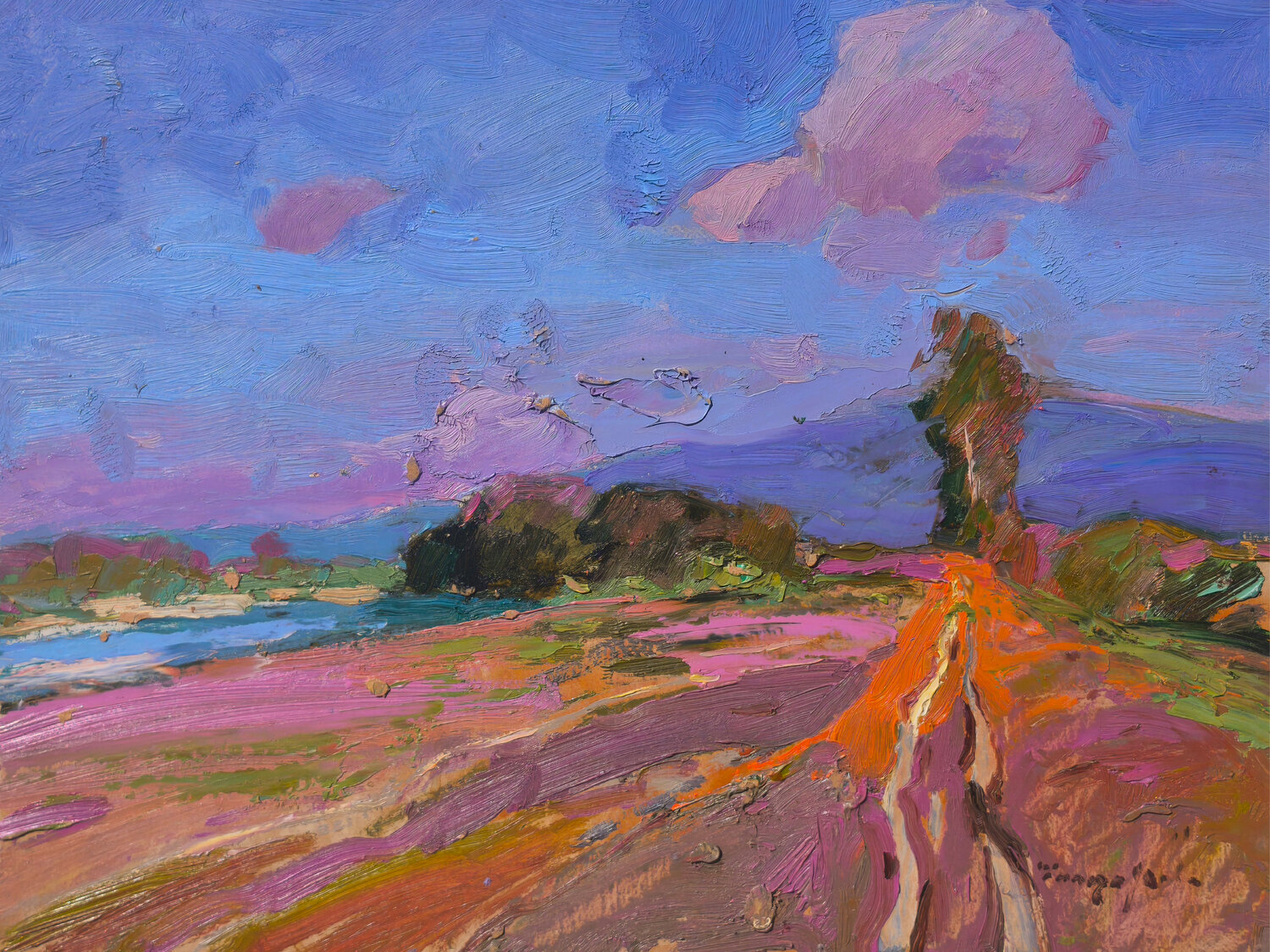 Before the Storm Alexander Shandor Original painting for sale