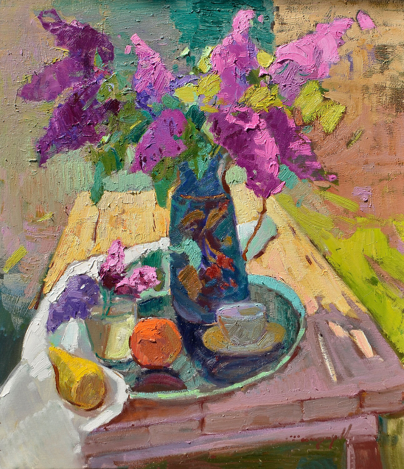Scent of Blossoms Alexander Shandor Original painting for sale