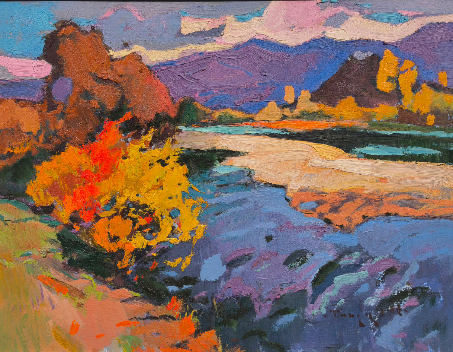 Autumn Alexander Shandor Original painting for sale