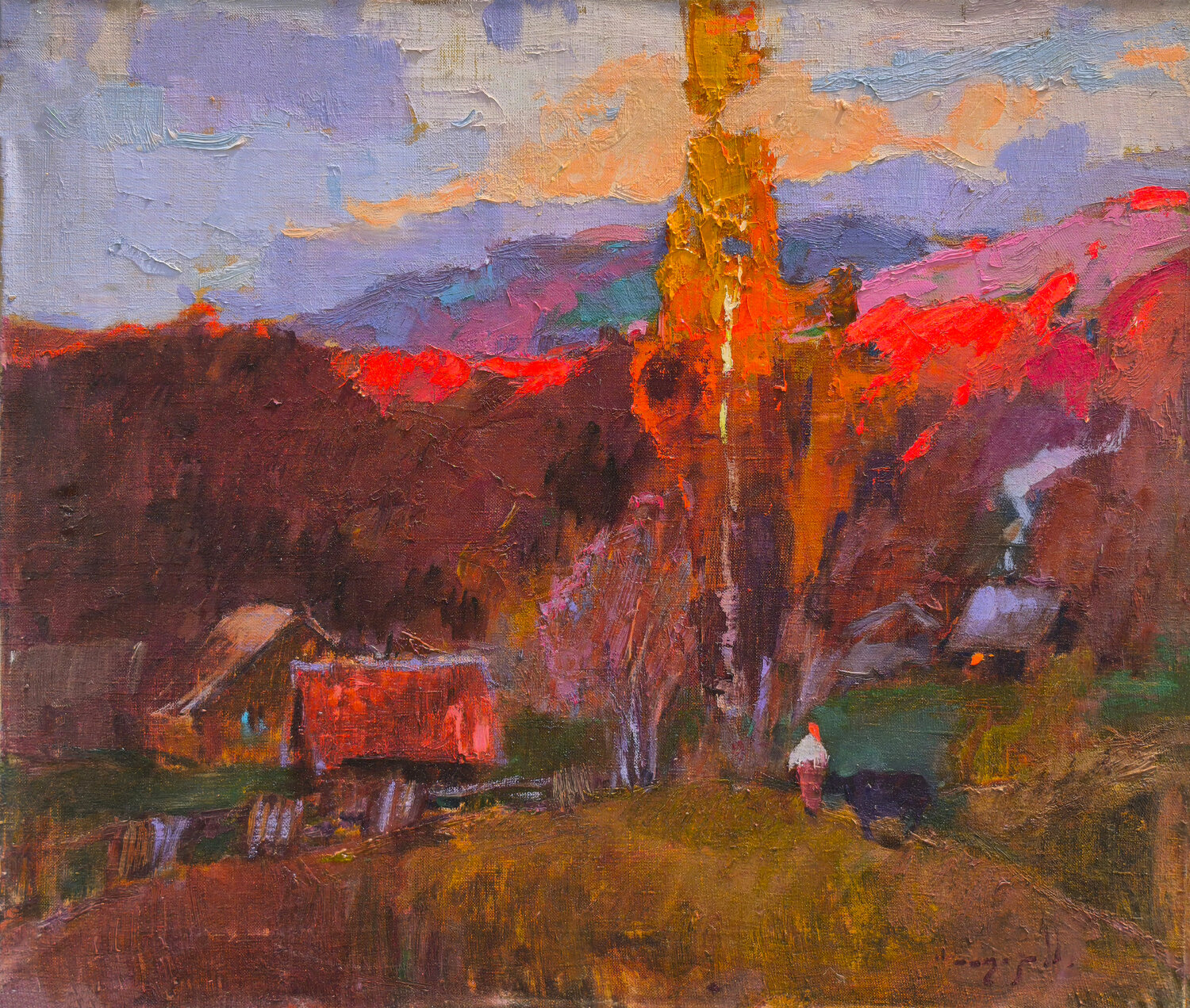 Twilight Alexander Shandor Original painting for sale