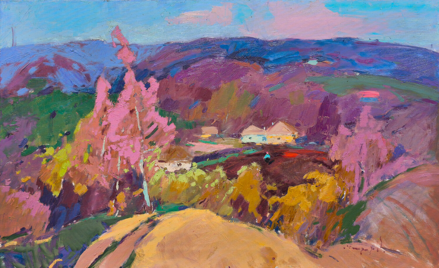 Spring Putivl Alexander Shandor Original painting for sale