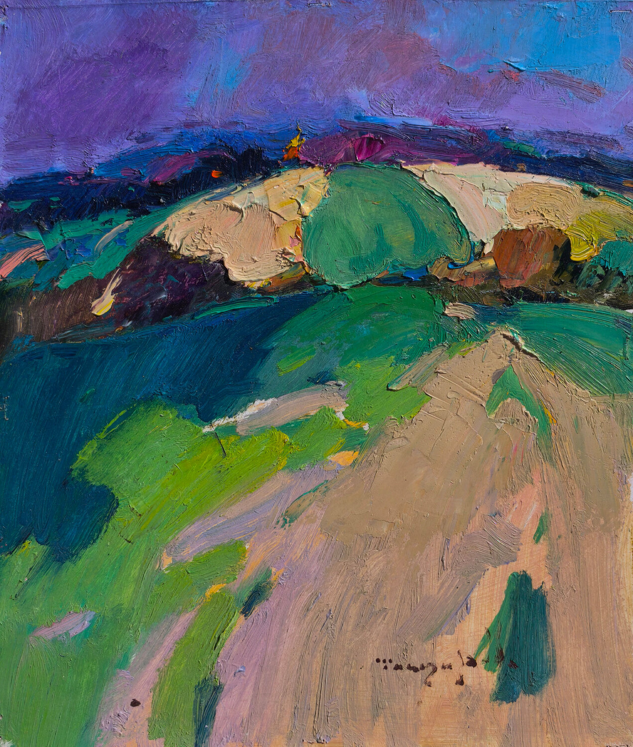 Fields Alexander Shandor Original painting for sale