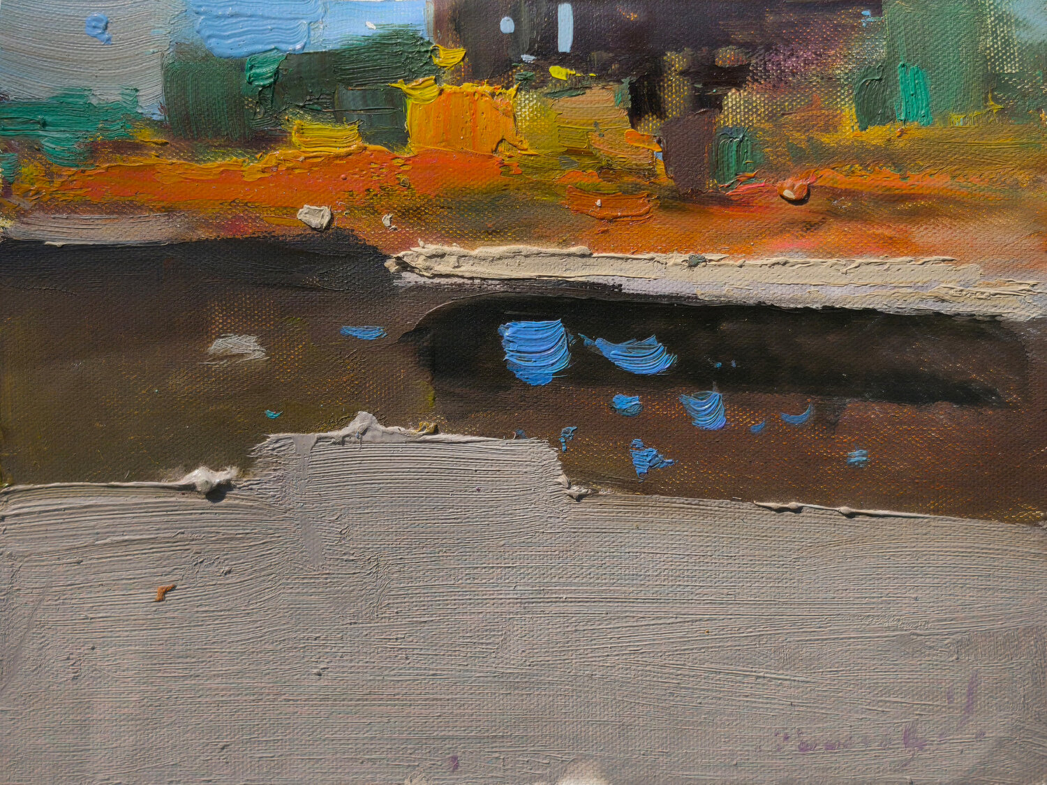 Quiet Water Alexander Shandor Original painting for sale