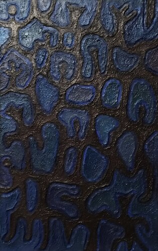Indigo by Marie Dione, Painting for Sale on Select