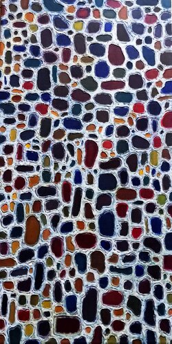 Liens-chromatiques by Marie Dione, Painting for Sale on Select