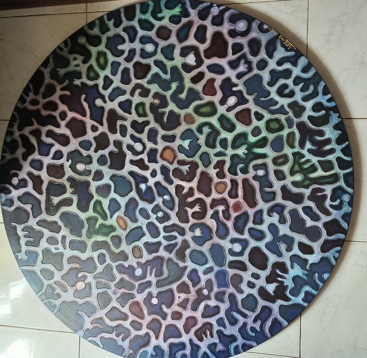 Cosmos Marie Dione Original painting for sale