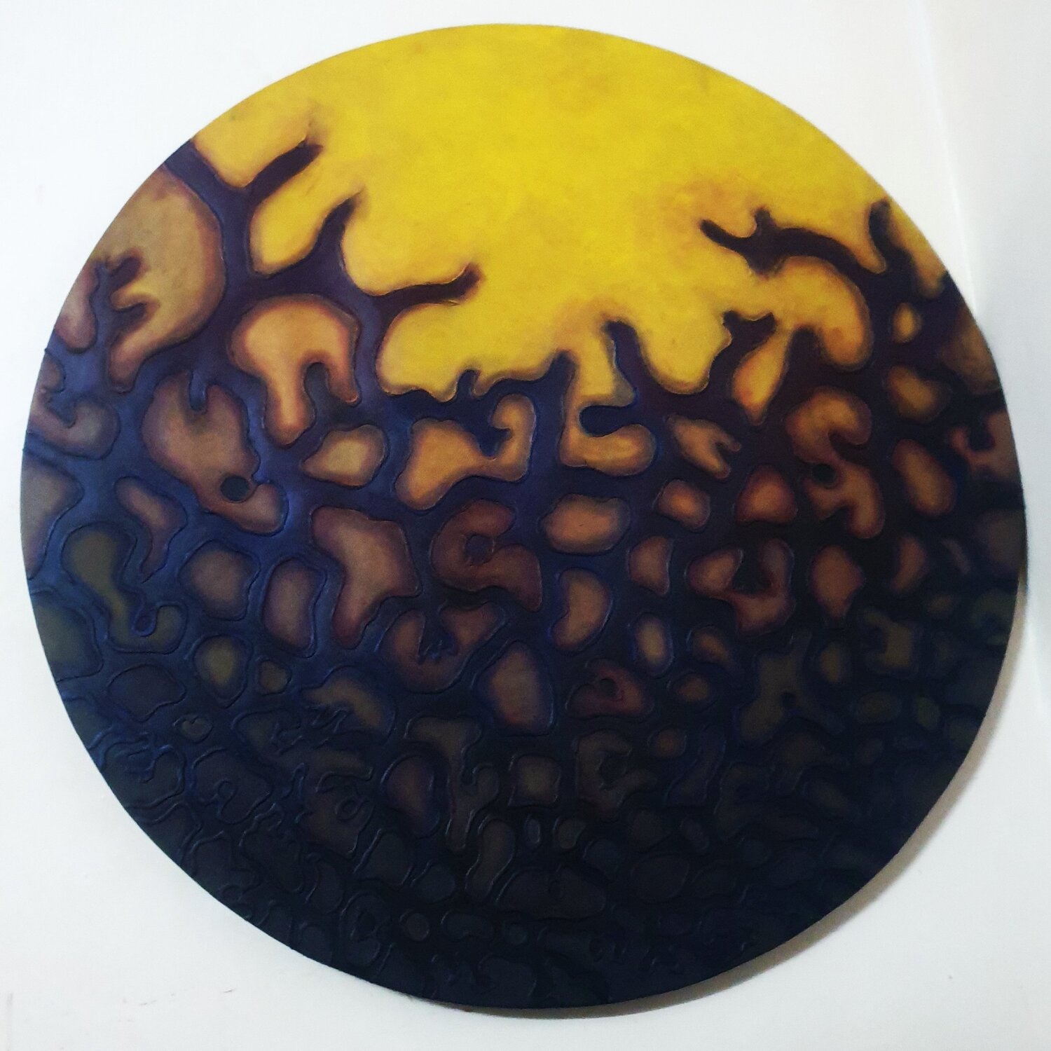 " Timis " crépuscule Marie Dione Original painting for sale