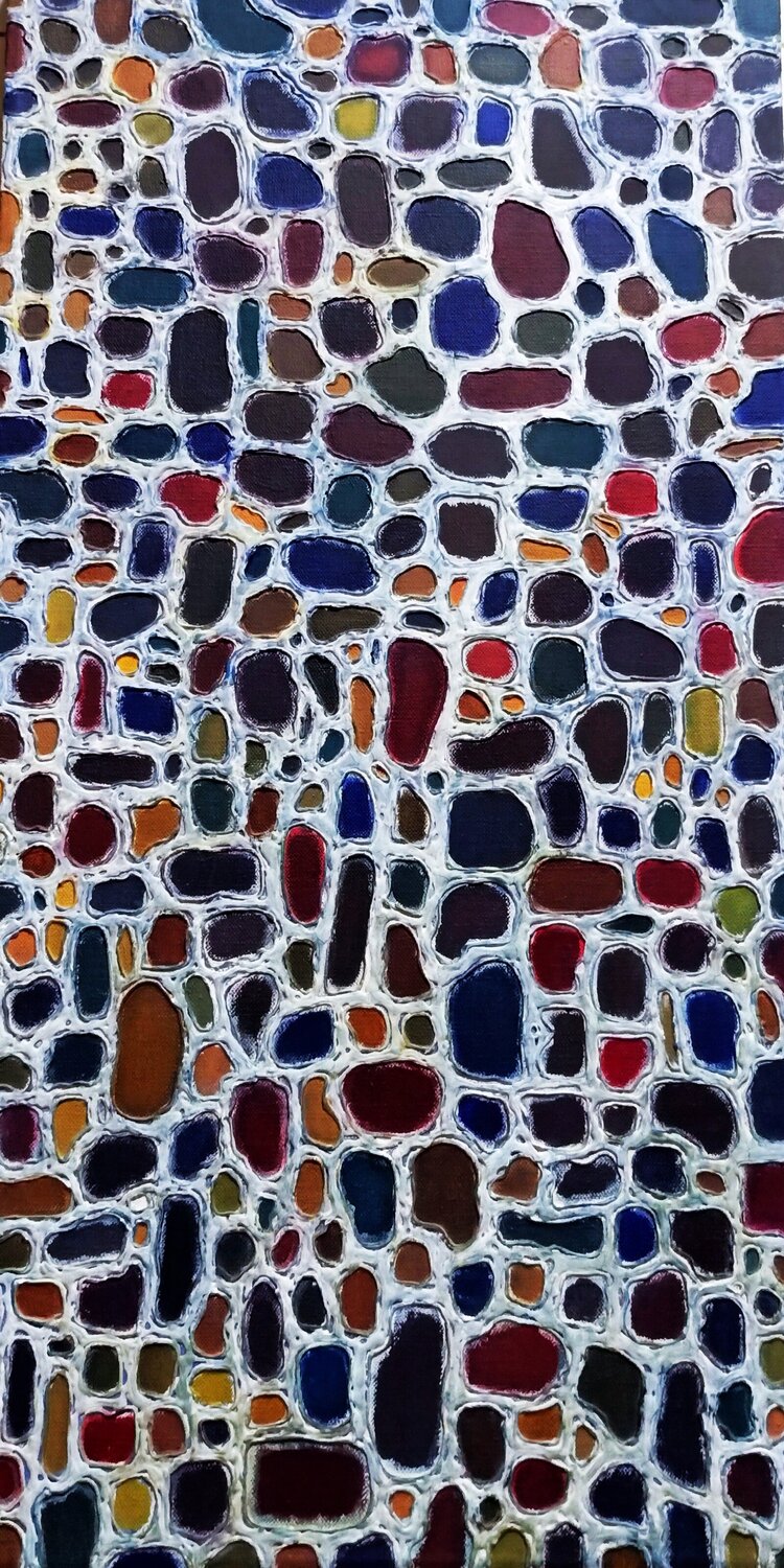 Liens-chromatiques Marie Dione Original painting for sale
