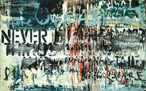 Never (Ocean) by Niki Hare, Painting for Sale on Select