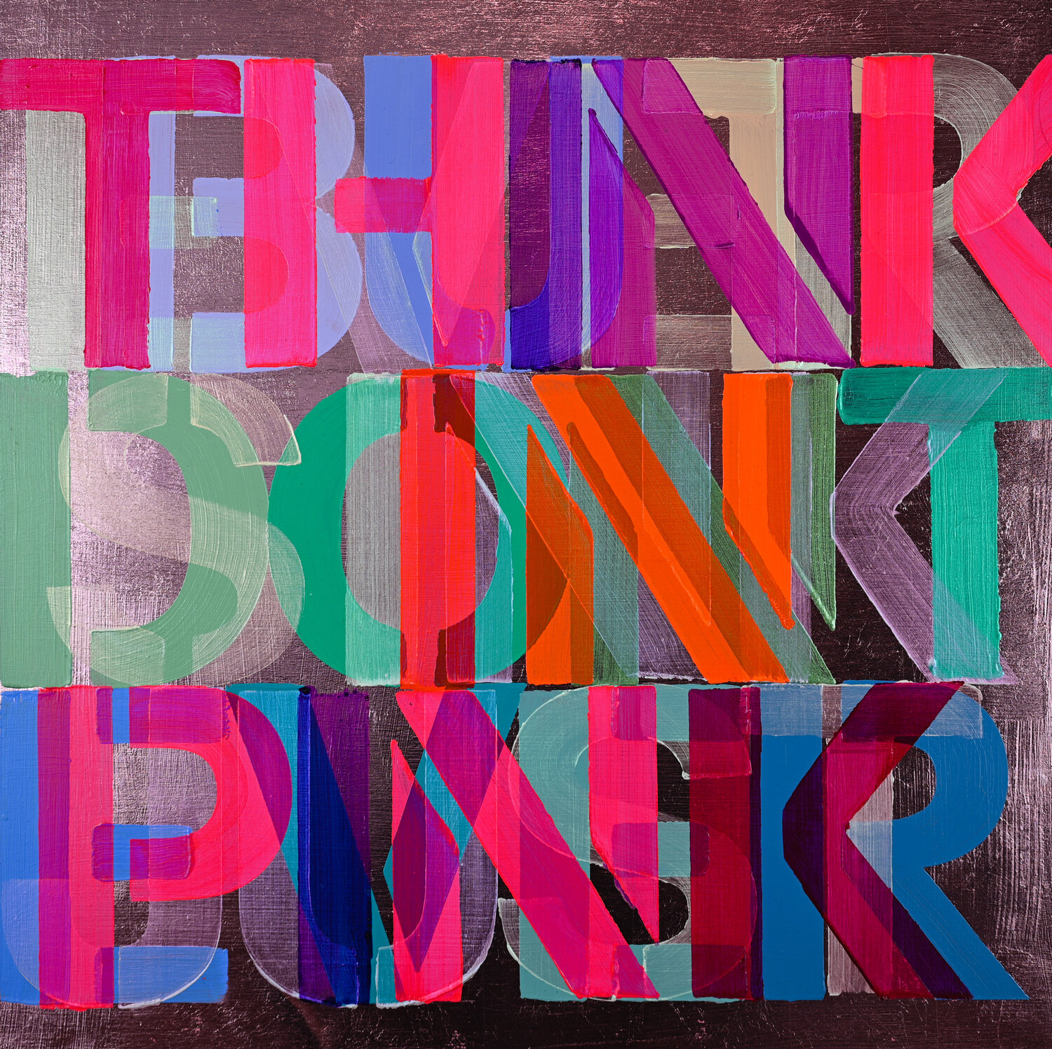 Think In Pink Niki Hare Original painting for sale