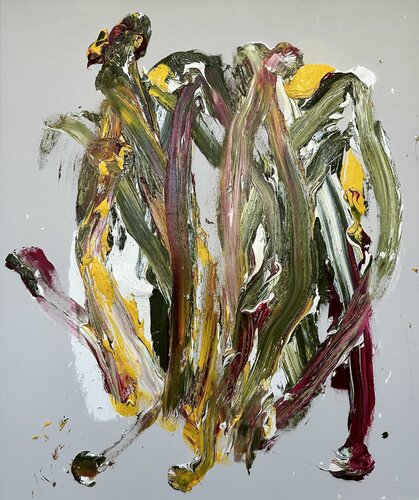 green/yellow/red I, 2022 by Ralph Slowik, Painting for Sale on Select