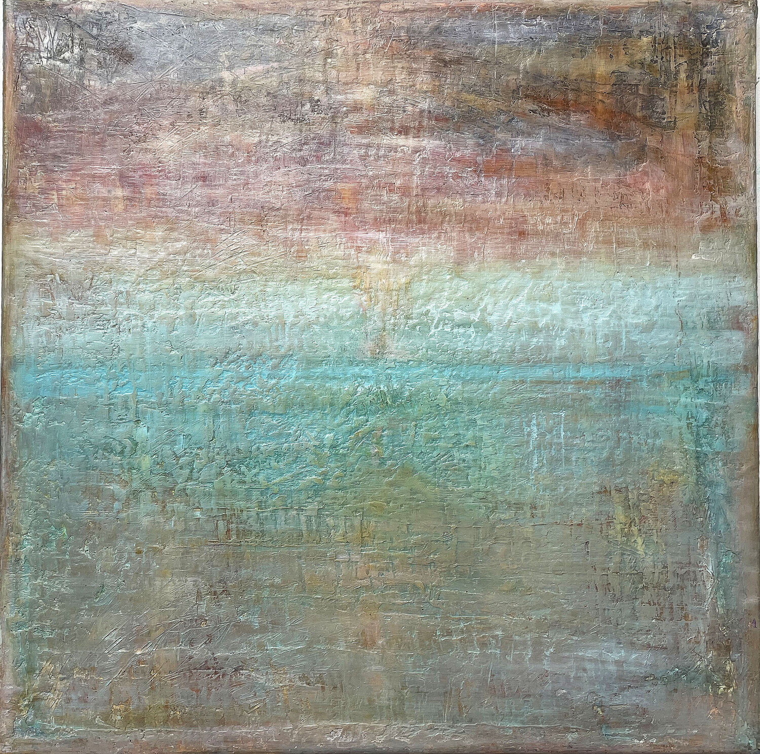 Aqua Daphne Verheijke Original painting for sale