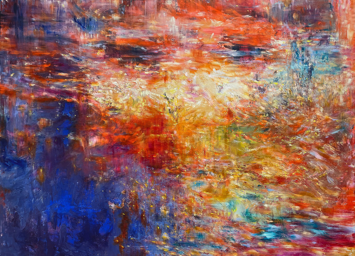You are a star in heaven Daphne Verheijke Original painting for sale