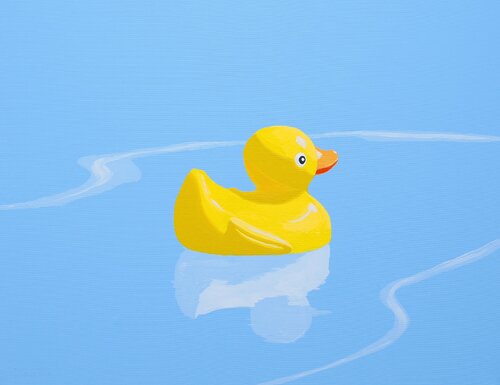 Robert Duck V by Carlos Martin, Painting for Sale on Select