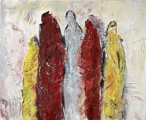 Family by Lusie Schellenberg, Painting for Sale on Select