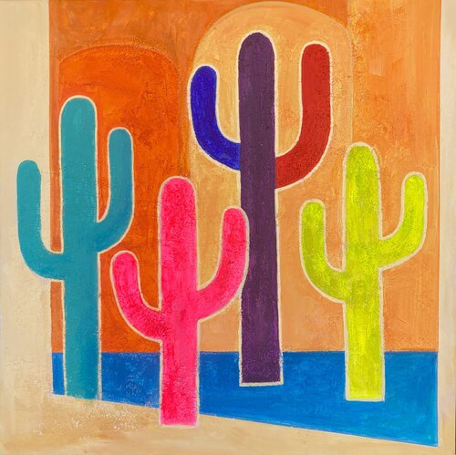 Rhythms of the sun by Lusie Schellenberg, Painting for Sale on Select