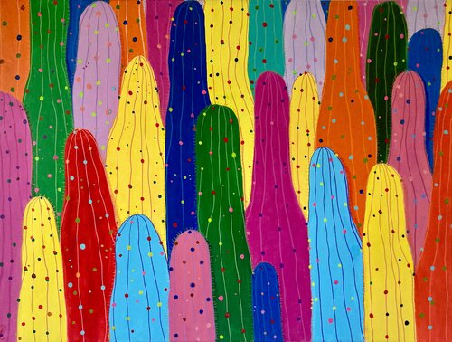 Mutig gemeinsam (Bold Together) by Lusie Schellenberg, Painting for Sale on Select