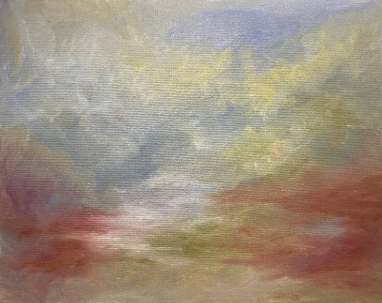 Softness 1 Lusie Schellenberg Original painting for sale