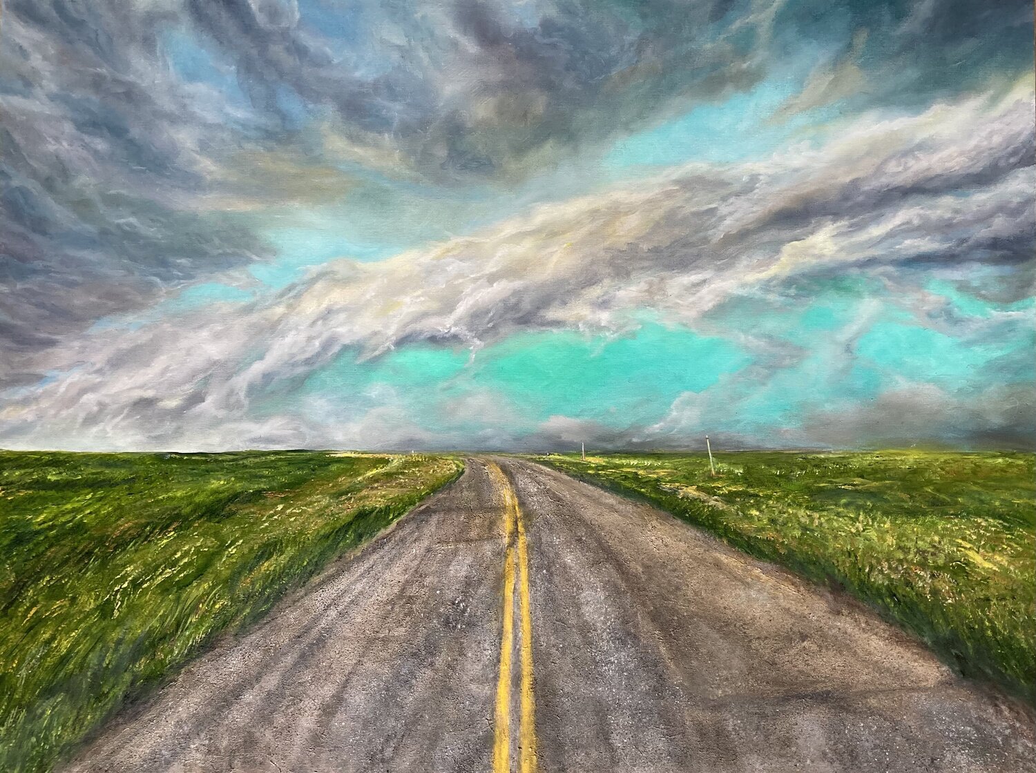 Trasse Lusie Schellenberg Original painting for sale