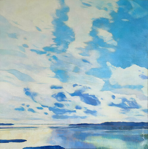 Week-end à Liéville 2 by Marie-Pierre Autonne, Painting for Sale on Select