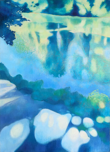 La délicatesse du soleil by Marie-Pierre Autonne, Painting for Sale on Select