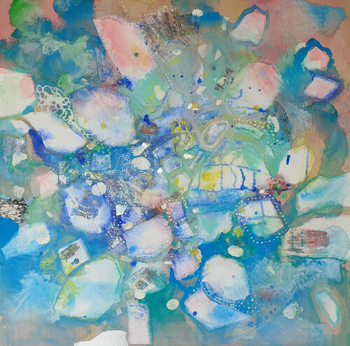 Les frissons du printemps by Marie-Pierre Autonne, Painting for Sale on Select
