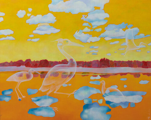 Fragment d'éternité by Marie-Pierre Autonne, Painting for Sale on Select