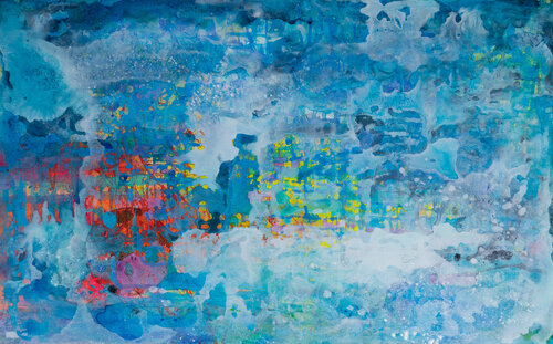 Nébuleuse de rêves by Marie-Pierre Autonne, Painting for Sale on Select