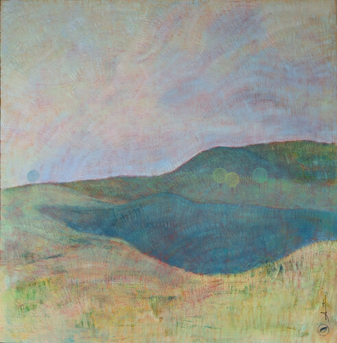 La patience des arbres by Marie-Pierre Autonne, Painting for Sale on Select