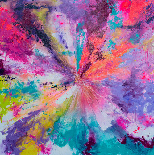 BLUMEN IM MÄRZ by Karin Doering, Painting for Sale on Select