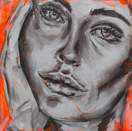 VERSUNKEN IN MIR by Karin Doering, Painting for Sale on Select