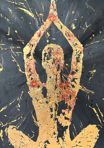 LICHTGESTALT XXV [25] by Karin Doering, Painting for Sale on Select