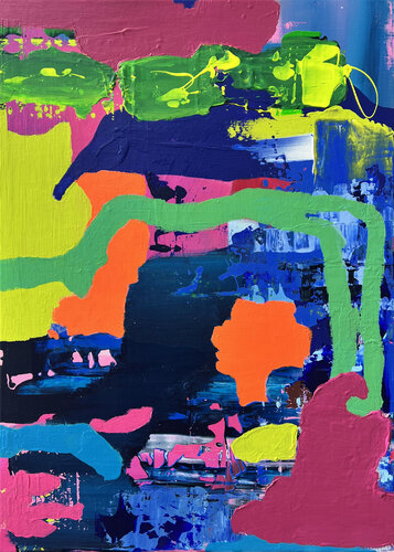 IM:PULS - ORDNUNGSGEMÄSS by Karin Doering, Painting for Sale on Select